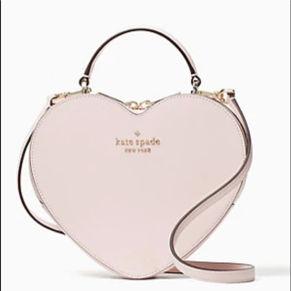 MAKE A REASONABLE OFFER chalk pink kate spade love shack crossbody new with tag